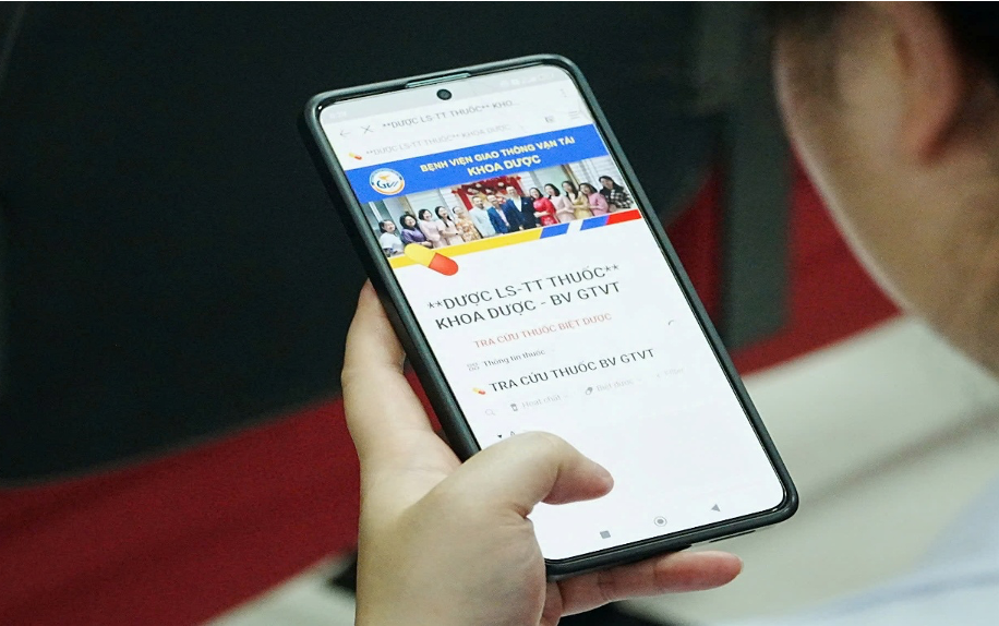 TRA CỨU THÔNG TIN THUỐC DÀNH CHO NHÂN VIÊN Y TẾ