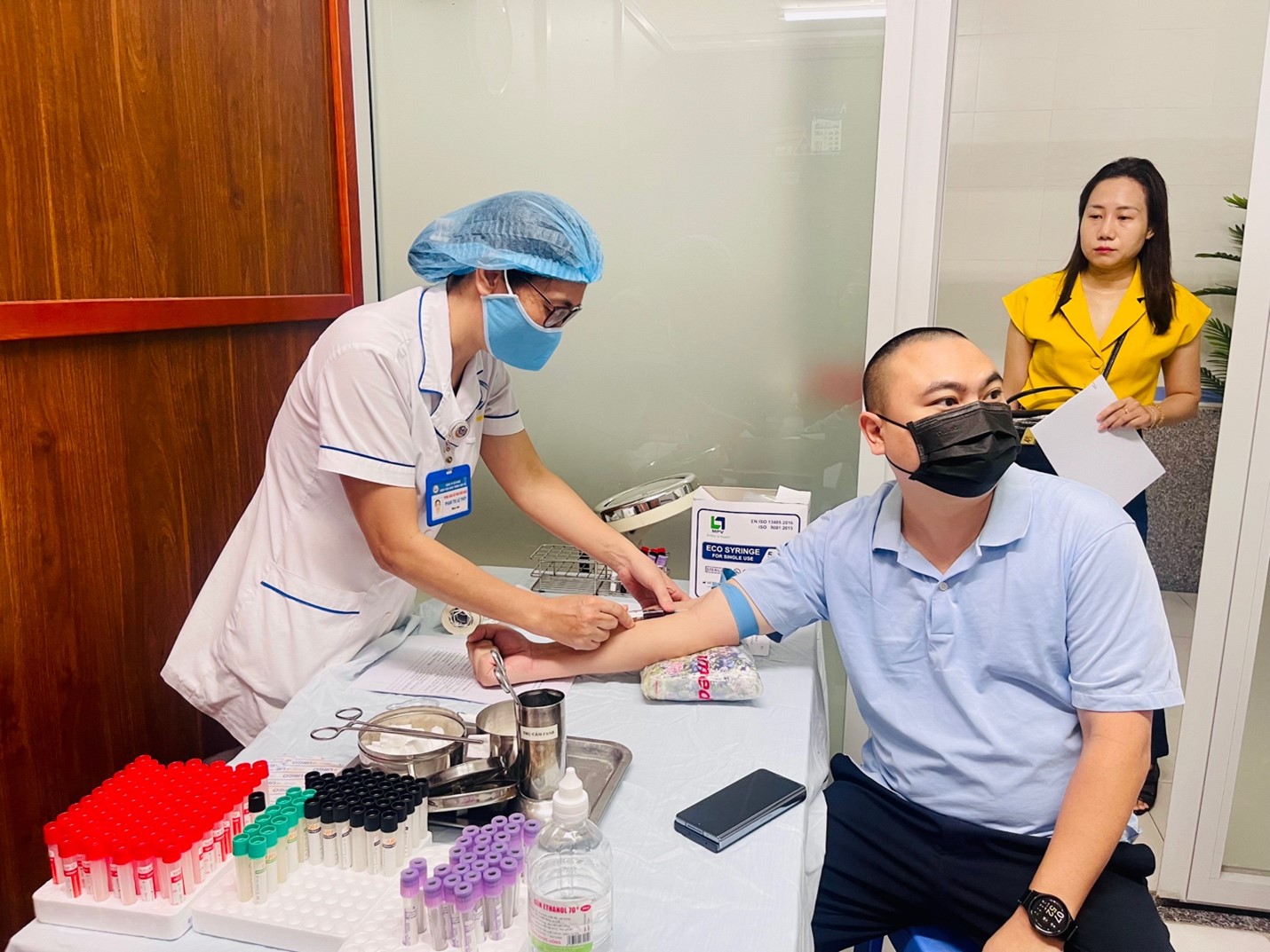 Chăm sóc sức khỏe định kỳ cho người lao động  Công ty Bảo Minh Thăng Long