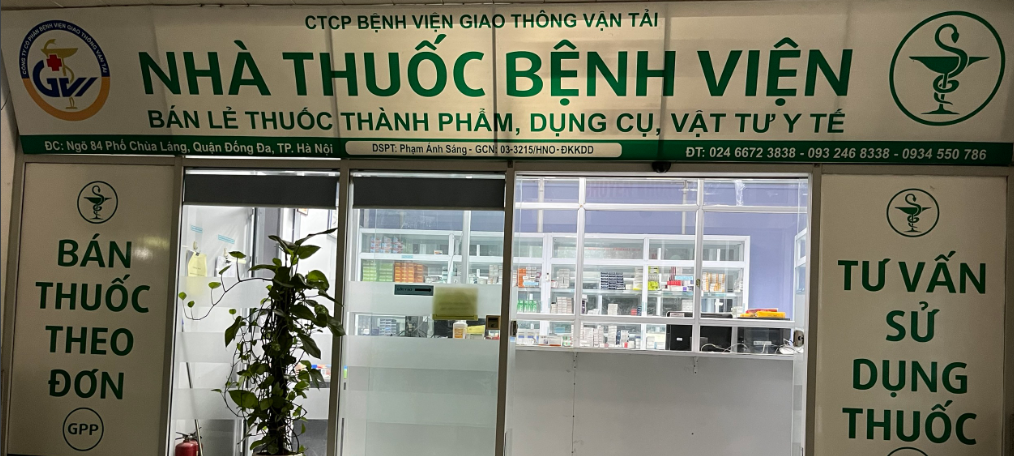KHOA DƯỢC - BỆNH VIỆN GIAO THÔNG VẬN TẢI