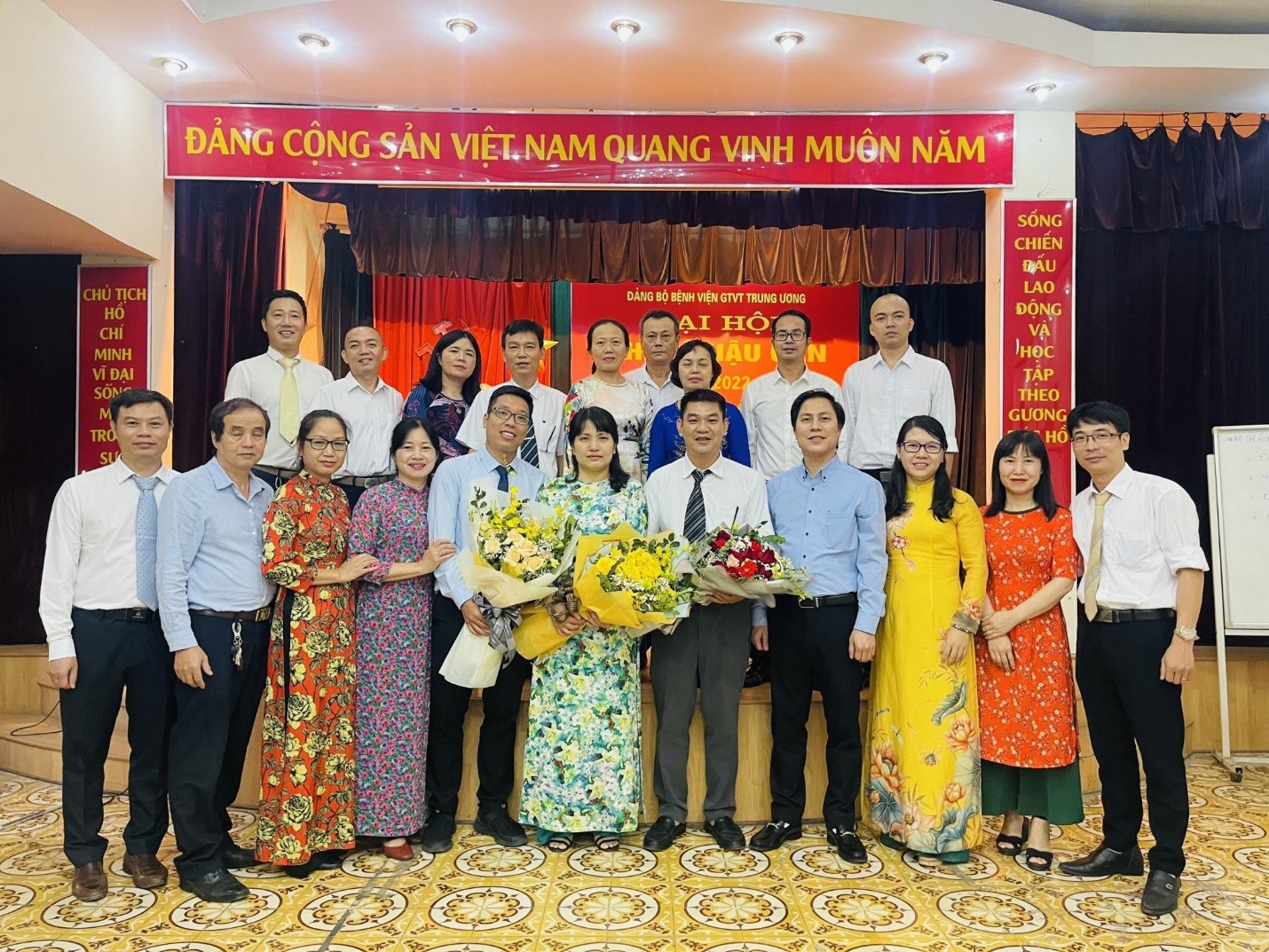 ĐẠI HỘI CÁC CHI BỘ NHIỆM KỲ 2022 – 2025  ĐẢNG BỘ BỆNH VIỆN GIAO THÔNG VẬN TẢI TRUNG ƯƠNG