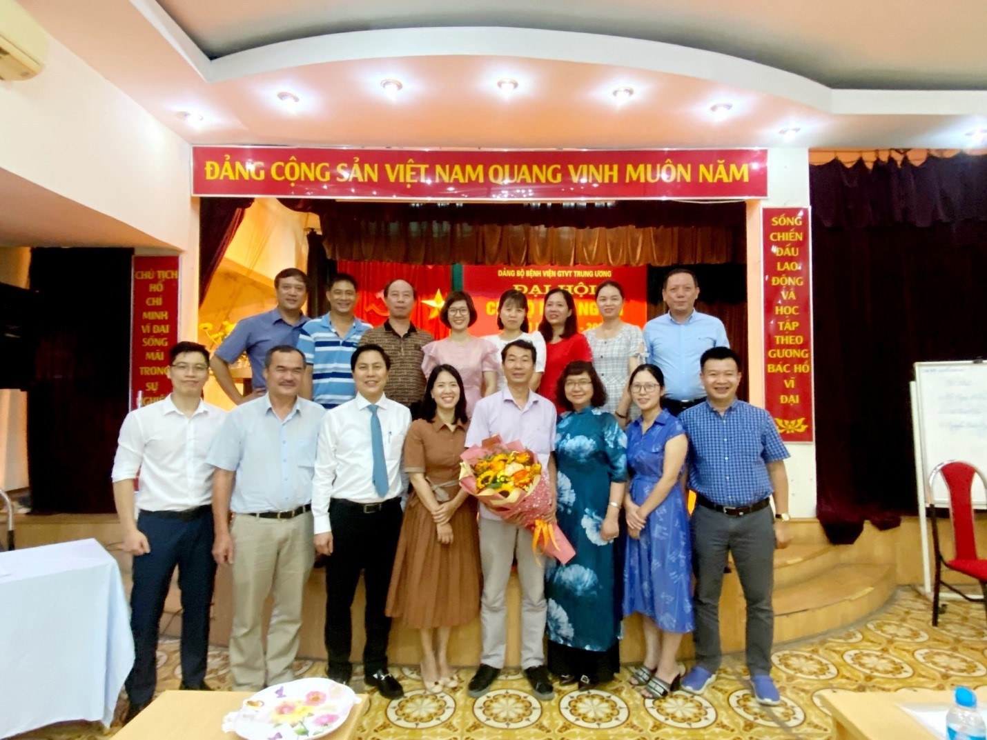 ĐẠI HỘI CÁC CHI BỘ NHIỆM KỲ 2022 – 2025  ĐẢNG BỘ BỆNH VIỆN GIAO THÔNG VẬN TẢI TRUNG ƯƠNG