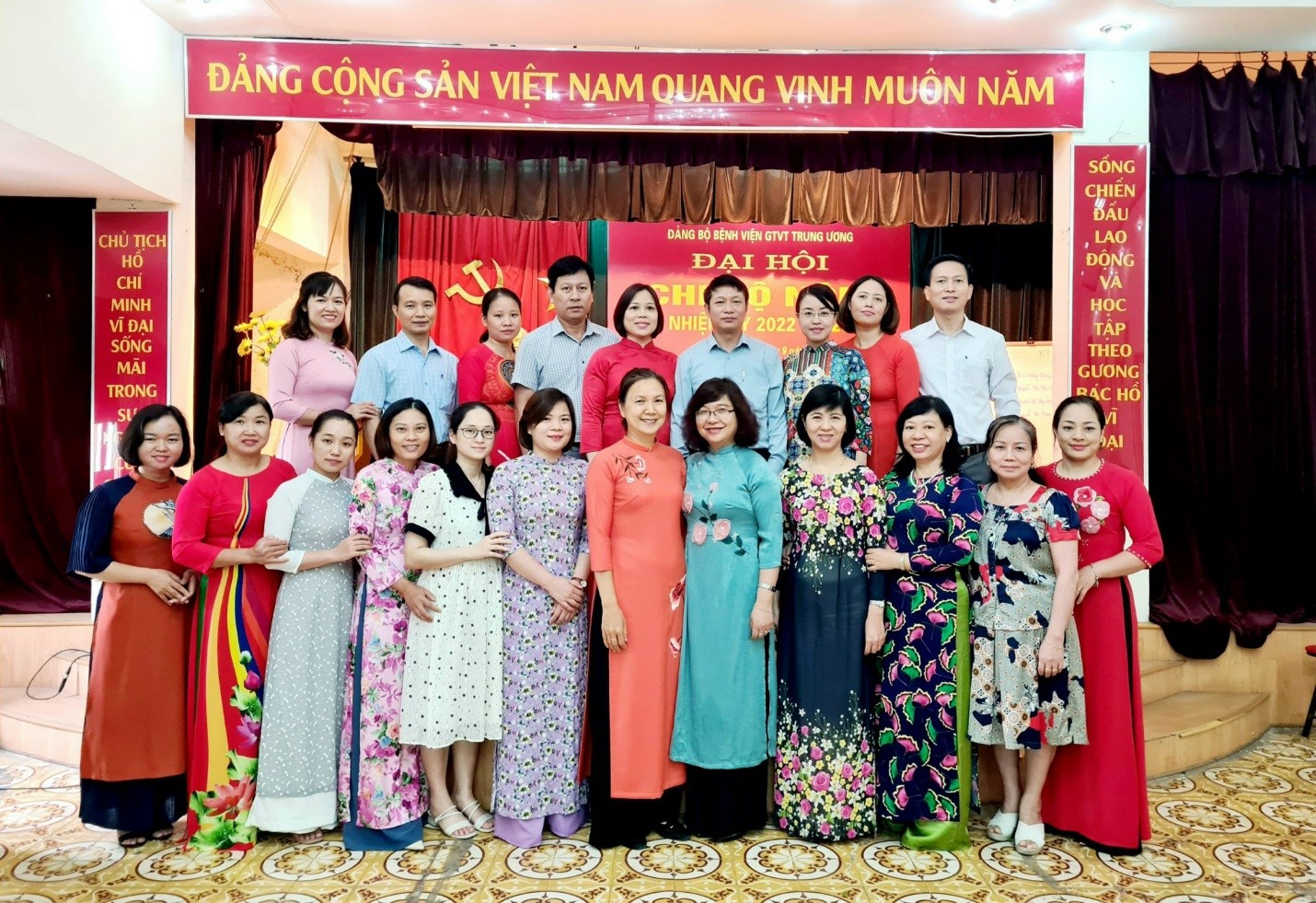 ĐẠI HỘI CÁC CHI BỘ NHIỆM KỲ 2022 – 2025  ĐẢNG BỘ BỆNH VIỆN GIAO THÔNG VẬN TẢI TRUNG ƯƠNG