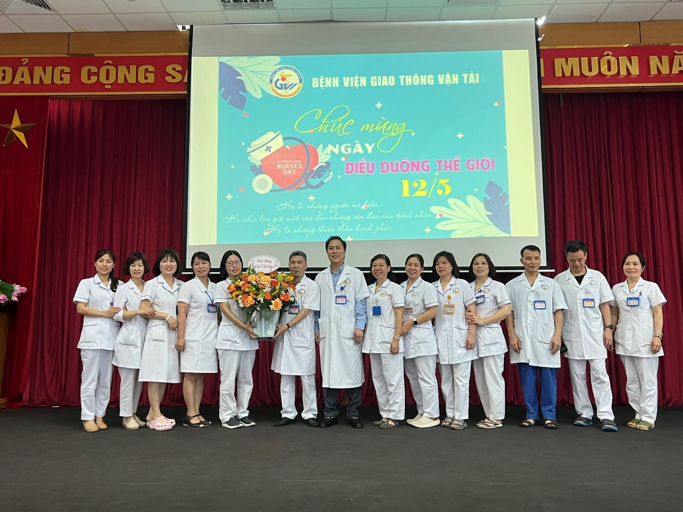 BỆNH VIỆN GIAO THÔNG VẬN TẢI KỶ NIỆM NGÀY QUỐC TẾ ĐIỀU DƯỠNG