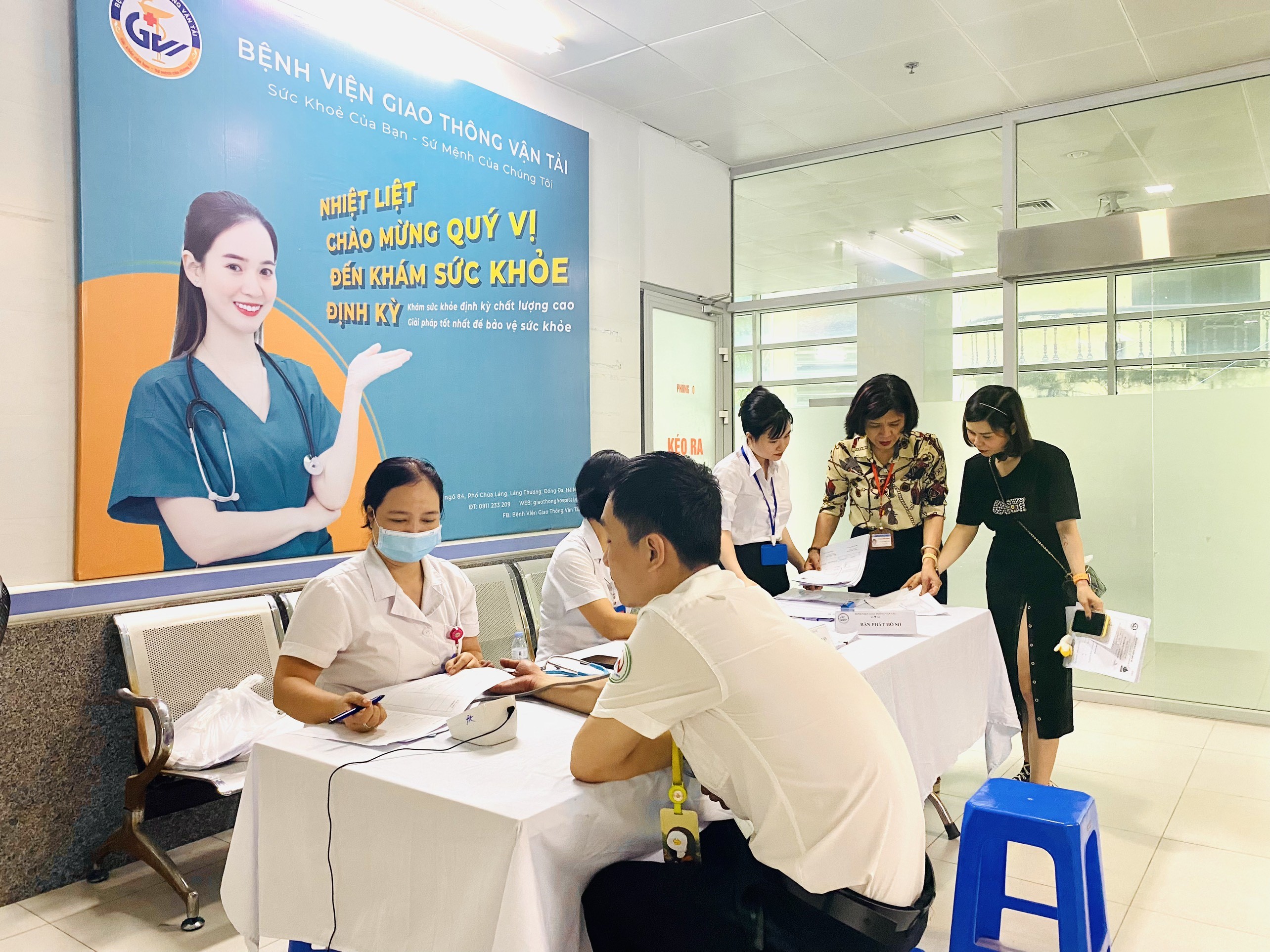 BỆNH VIỆN GIAO THÔNG VẬN TẢI TỔ CHỨC KHÁM SỨC KHỎE ĐỊNH KỲ CHO NGƯỜI LAO ĐỘNG CÁC DOANH NGHIỆP