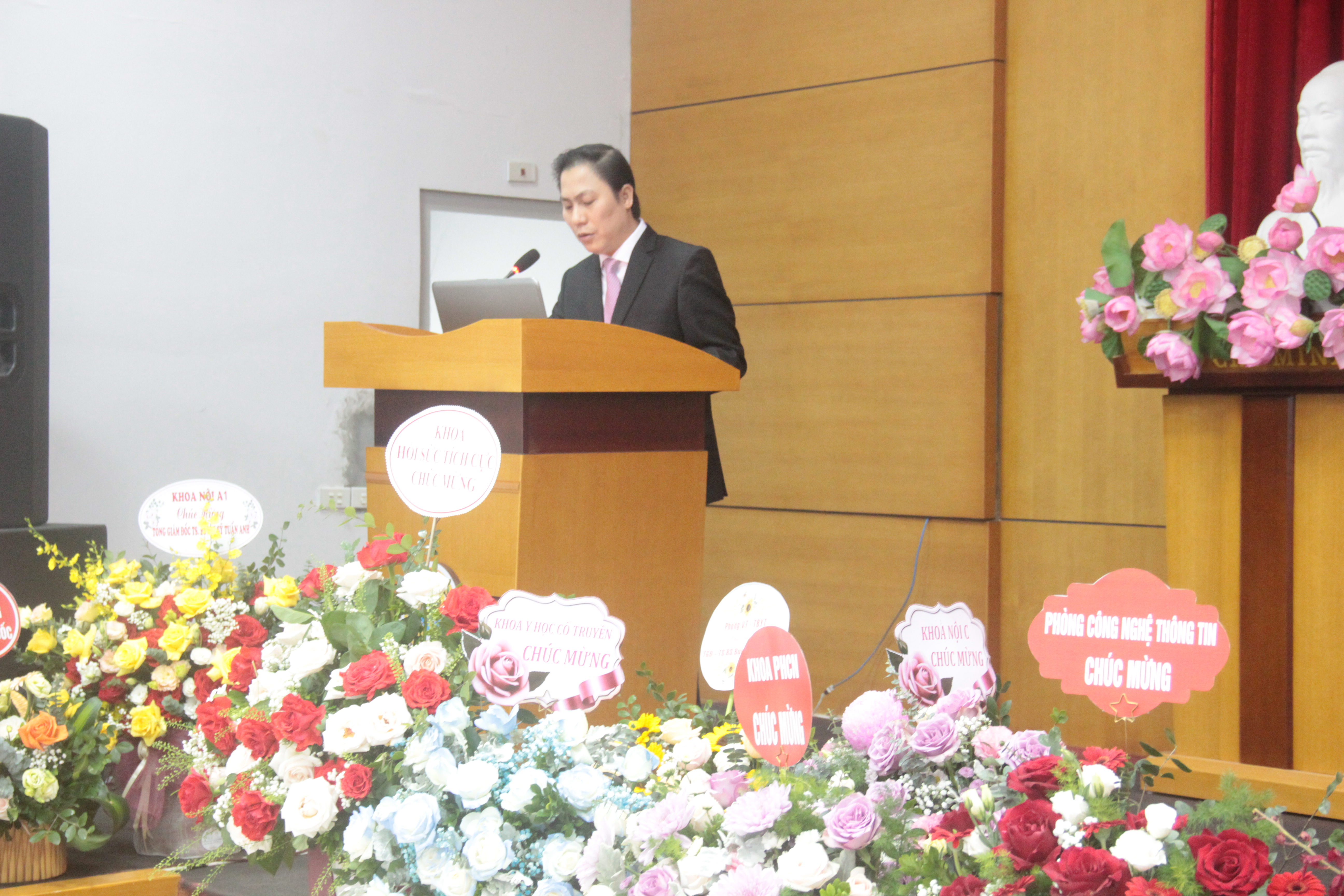 LỄ CÔNG BỐ QUYẾT ĐỊNH BỔ NHIỆM TỔNG GIÁM ĐỐC  BỆNH VIỆN GIAO THÔNG VẬN TẢI