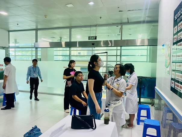 Bệnh viện Giao thông vận tải đồng hành cùng Ngân hàng Vietinbank – Chi nhánh Ba Đình chăm sóc sức khỏe cho cán bộ nhân viên