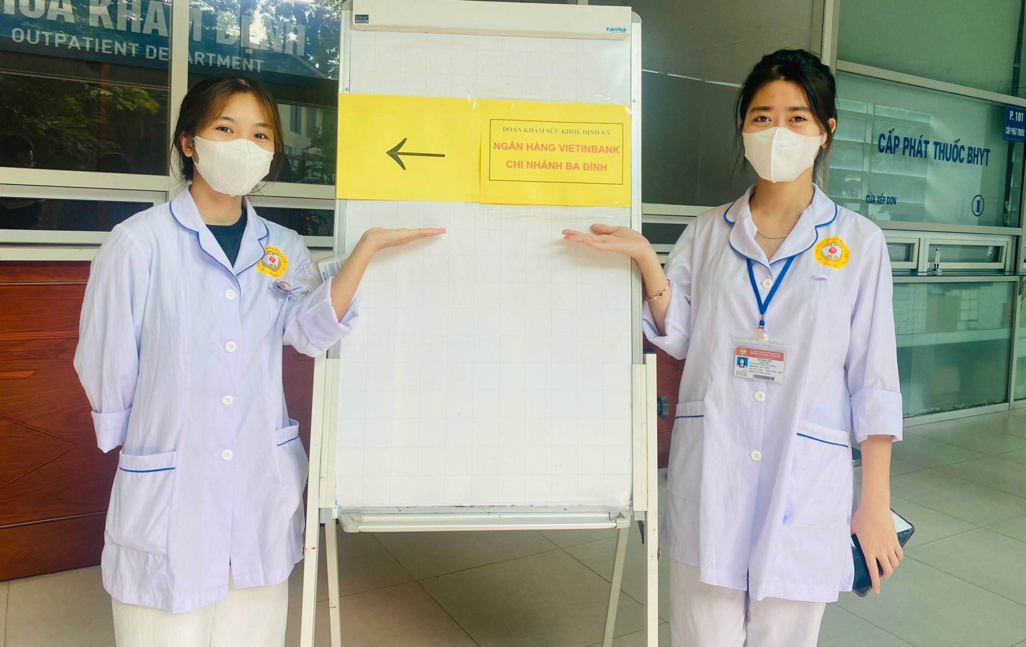 Bệnh viện Giao thông vận tải đồng hành cùng Ngân hàng Vietinbank – Chi nhánh Ba Đình chăm sóc sức khỏe cho cán bộ nhân viên