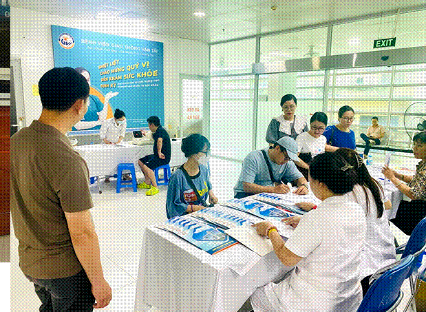 Bệnh viện Giao thông vận tải đồng hành cùng Ngân hàng Vietinbank – Chi nhánh Ba Đình chăm sóc sức khỏe cho cán bộ nhân viên