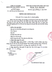 THÔNG BÁO MỜI BÁO GIÁ 