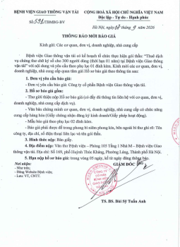THÔNG BÁO MỜI BÁO GIÁ gói thầu: “Thuê dịch vụ chứng thư chữ ký số cho 300 người dùng (thời hạn 01 năm)
