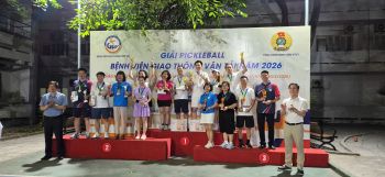 NHIỀU ẤN TƯỢNG TỪ GIẢI THI ĐẤU PICKLEBALL CÚP BỆNH VIỆN GIAO THÔNG VẬN TẢI NĂM 2026