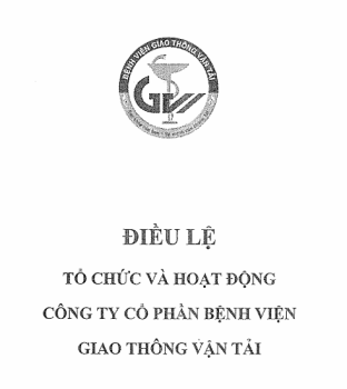 Điều lệ Tổ chức và hoạt động Công ty cổ phần Bệnh viện Giao thông vận tải
