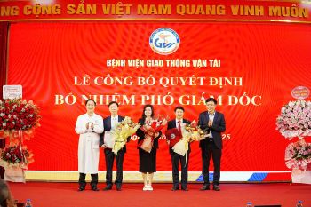 BỆNH VIỆN GIAO THÔNG VẬN TẢI TRIỂN KHAI QUYẾT ĐỊNH  BỔ NHIỆM 03 PHÓ GIÁM ĐỐC
