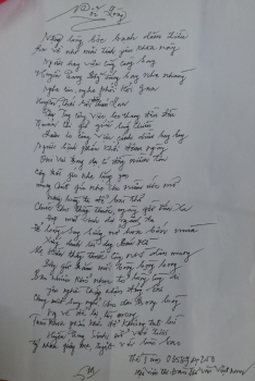 Món quà ý nghĩa từ người bệnh