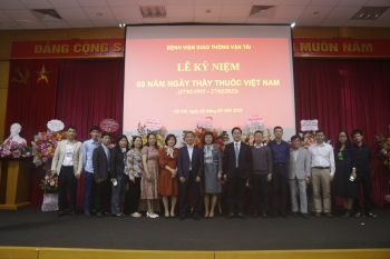 BỆNH VIỆN GIAO THÔNG VẬN TẢI LONG TRỌNG TỔ CHỨC  LỄ MÍT TINH KỶ NIỆM 68 NĂM NGÀY THẦY THUỐC VIỆT NAM  (27/2/1955 – 27/2/2023)