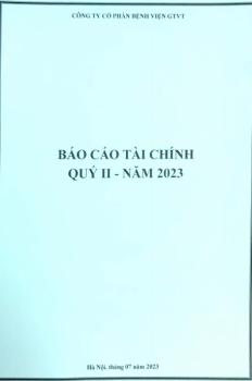Báo cáo tài chính quý II - năm 2023