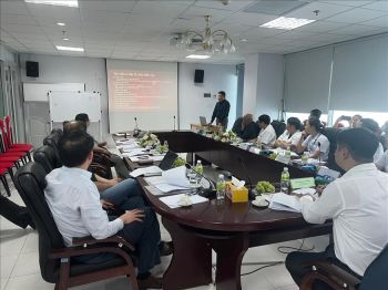 Ban lãnh đạo Bệnh viện Giao thông vận tải đón tiếp và làm việc cùng Ban lãnh đạo Viện tim mạch Việt Nam