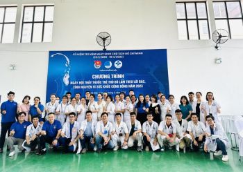 ĐOÀN THANH NIÊN BỆNH VIỆN GIAO THÔNG VẬN TẢI THAM GIA CHƯƠNG TRÌNH KHÁM SỨC KHỎE TÌNH NGUYỆN